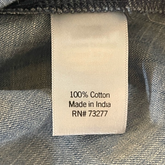 Women's Sonoma Goods For Life 100% Cotton Flutter Sleeve Dress w pockets - Picture 9 of 11